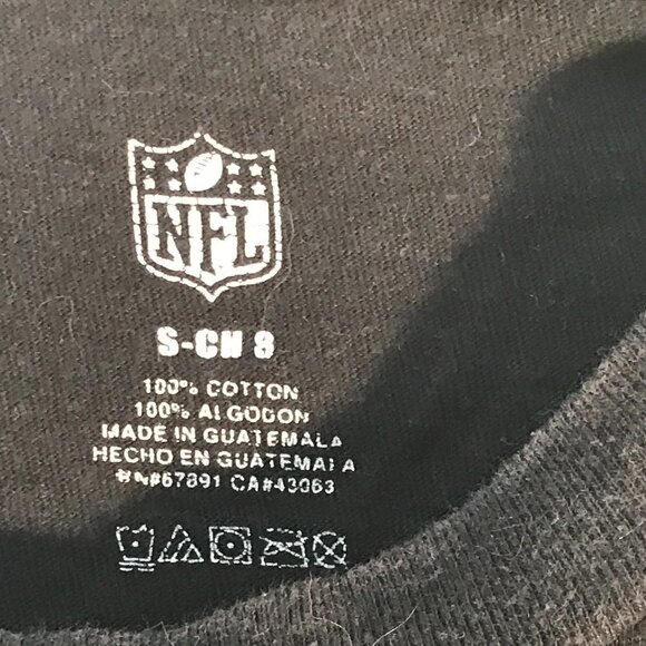 NFL Vintage Oakland Raiders Kids Small Tee Short Sleeve T Shirt - Picture 5 of 6